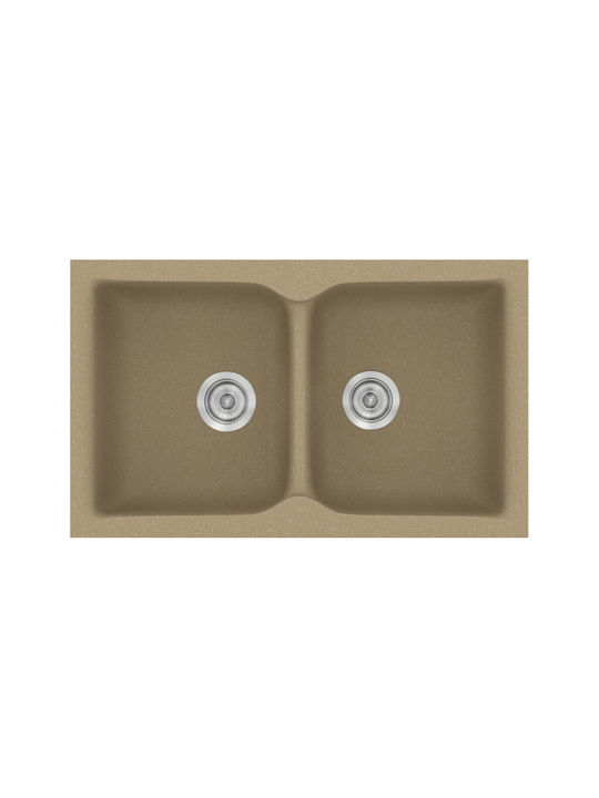 Sanitec Classic Undermount Sink Synthetic Grani...