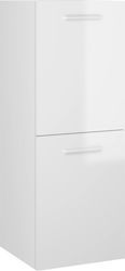 vidaXL Bathroom Cabinet L30xD30xH80cm White