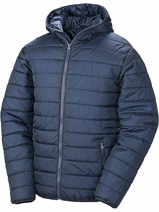 Result Core Winter Jacket Puffer Windproof Navy...
