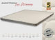 KS Kouppas Matratzentopper Memory Antibacterial Übergröße Memory-Schaum 160x190cm
