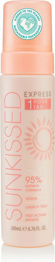 Sunkissed Clear 1 Hour Selbstbräuner Mousse Körper 200ml