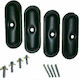 Hermes Legs for Roof Bars Kit Roof Rack Legs GS2 GS2AM 4pcs