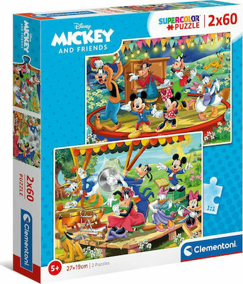 Kinderpuzzle Mickey and Friends für 5++ Jahre 120pcs Clementoni