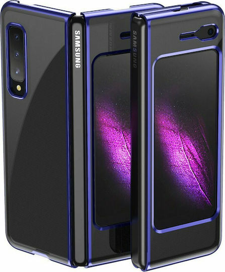 Hurtel Electroplating Case Back Cover Πλαστικό 0.3mm Μπλε