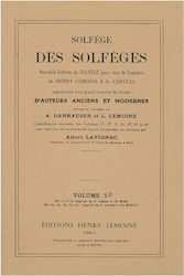Henry Lemoine Solfege Des Solfeges Βιβλίο Θεωρί...