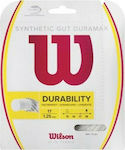 Wilson Synthetic Gut Duramax Tennis-Saiten Weiß 12.2m, Ø1.25mm