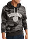 Abercrombie & Fitch Men's Sweatshirt with Hood and Pockets Gray