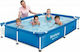 Bestway My First Frame Pool Pool PVC with Metallic Frame 221x150x43cm 221x150x43cm