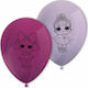 Set 8 Ballons Folie Mehrfarbig Geburtstagsfeier 20cm