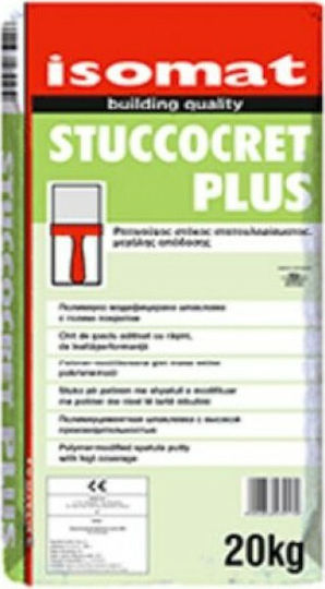 Isomat Stuccocret Plus Concrete Based Putty Resinous White 20kg