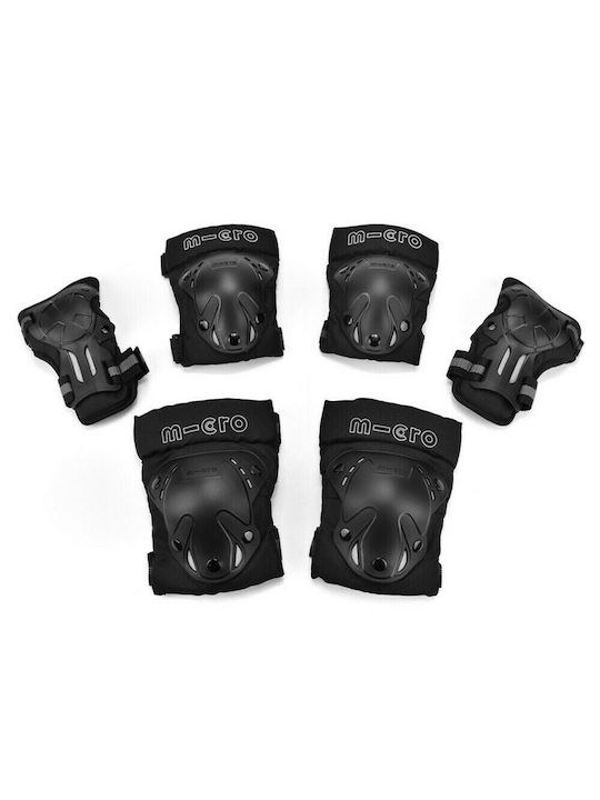 Micro Protective Gear Set for Rollers Black