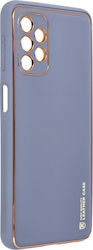 Forcell Leather Back Cover Blue (Galaxy A32 5G)