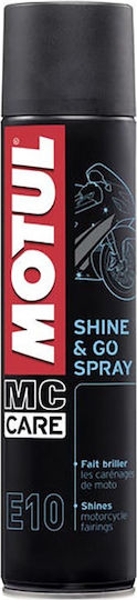 Motul MC Care Shine & Go E10 Силиконов спрей за мотоциклет 400мл