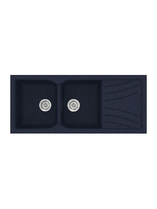 Sanitec Classic Undermount Sink Synthetic Grani...