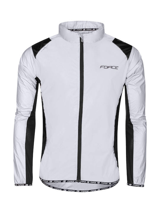 Force Reflektierendes Herren Fahrrad-Windbreaker-Jacke