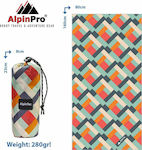 AlpinPro Dryfast Shapes Плажна Кърпа Оранжев 160x80см.