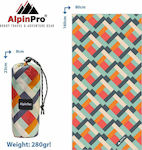 AlpinPro Dryfast Shapes Prosop de Plajă Portocalie 160x80cm.