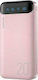 WK WP-163 Power Bank 20000mAh cu 2 Porturi USB-...
