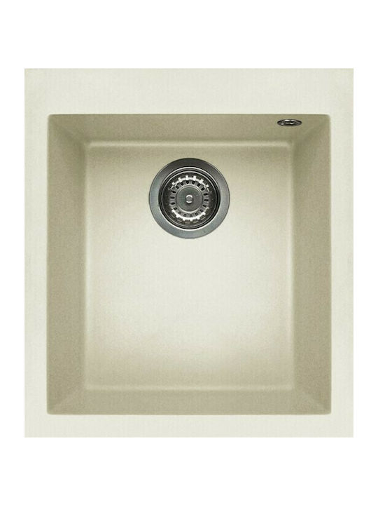 Elleci Quadra 100 Granitek LGQ10062 Drop-In Chi...