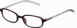 Silac 7091 Reading Glasses +1.75 in Purple color