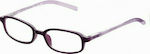 Silac 7091 Reading Glasses +2.25 in Purple color