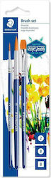 Staedtler Kunstpinsel Set 3 Stück