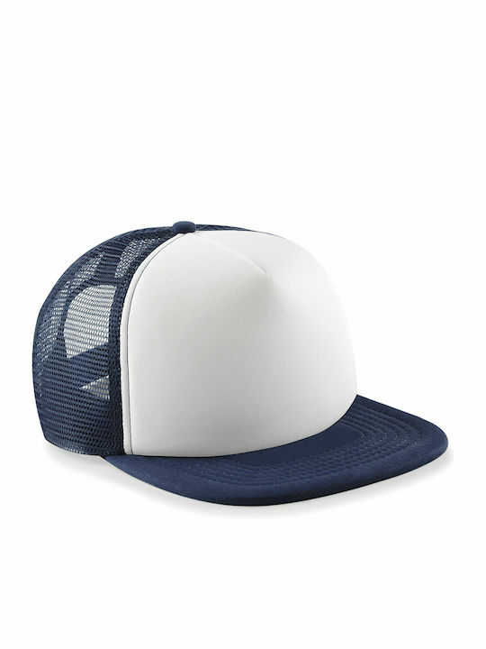 B645 Jockey με Δίχτυ και Ίσιο Γείσο Navy Μπλε