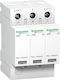 Schneider Electric Acti 9 3-Poles Inspired T2 Panel Lightning Protection 65kA 1000 PV with Remote Indication
