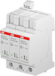 Abb 3-Poles Inspired T2 Panel Lightning Protection 40kA