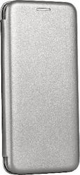 Magnetic Flip Curved M-Folio Case for Realme 7i - Silver