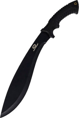 Alpin Chopper Machete Black with Blade made of Stainless Steel in Sheath