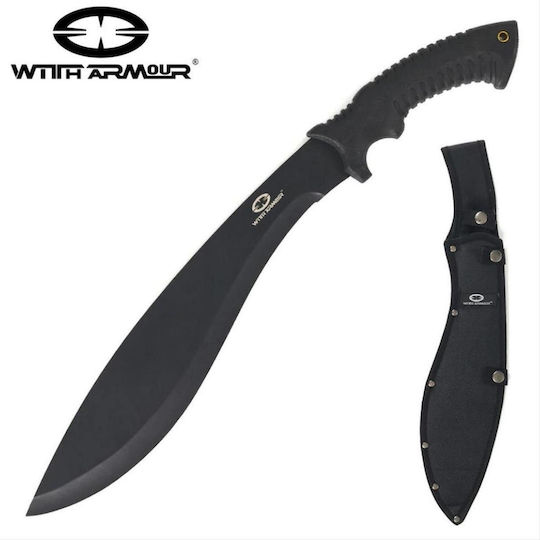 Alpin Kukri Μαύρο σε Θήκη