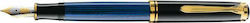 Pelikan M400 Souveran Schreibfeder Breite Blau