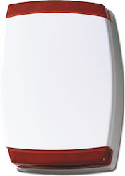 Aritech Alarm Siren Outdoor 116dB with Roșu Light 21x30cm