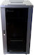 Extralink Επιδαπέδια Καμπίνα Rack 22U 60x60cm Μαύρο EX.14381