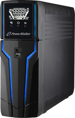 Powerwalker VI 1500 GXB IEC UPS Line-Interactive 1500VA 900W with 8 IEC Power Plugs