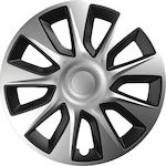 Versaco Car Hubcap Set Stratos 14" 4pcs Silver