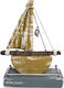 Kapadakis Wood Art Vapor Decorativ Lemn Gălbenuș de muștar 6x5x11cm 1buc