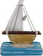 Kapadakis Wood Art Vapor Decorativ Lemn 6x5x11cm 1buc