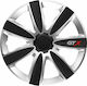 Versaco Car Hubcap Set GTX Carbon 14" 4pcs Black