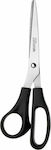 Westcott Buero E-31182 Scissors Left-Handers 20.4cm with Stainless Steel Blade Black