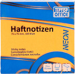 Tip Top Office Самозалепващи Листчета В Куб Оранжев 7.5x7.5см Tip Top Office Самозалепващи Листчета В Куб Оранжев 7.5x7.5см