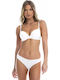 Tullia Alb Sutien Push Up cu Baloane