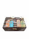 Kapadakis Wood Art Wooden Multicolour Jewellery Box 18x18x12cm