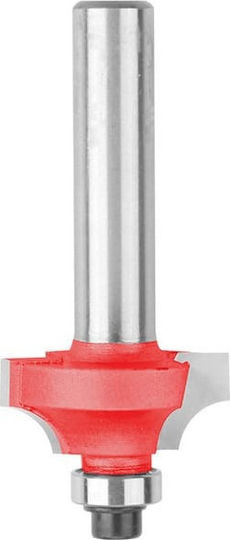 Benman Rounding Router Bit with Bearing Cutter Bit Rounding in Wood 18.7mm x 8mm with Guide and Bearing