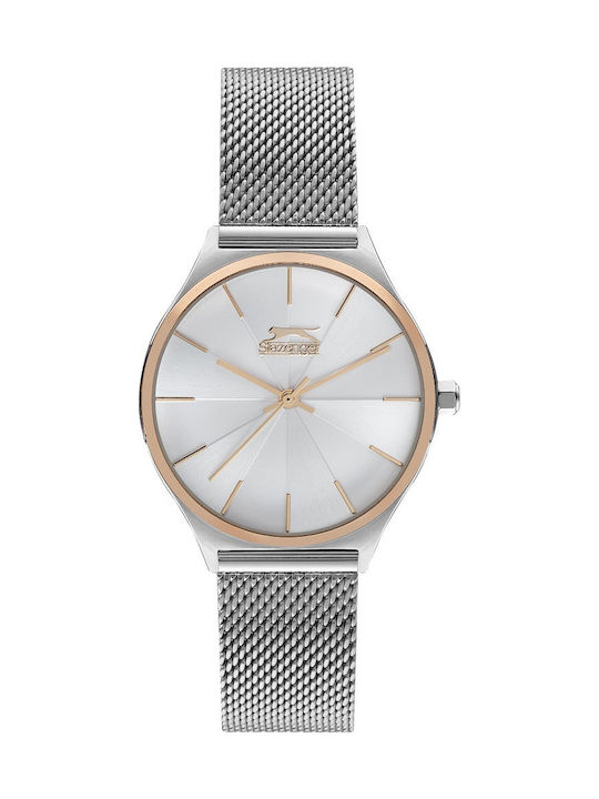 Slazenger Uhr mit Silber Metallarmband