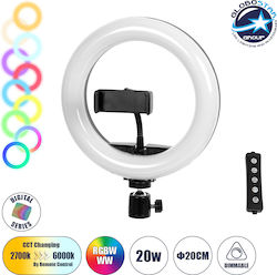 GloboStar 75800 RGB με Βάση για Κινητό