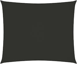 vidaXL Rechteckig Sonnensegel Gray Mit Hoop & m...