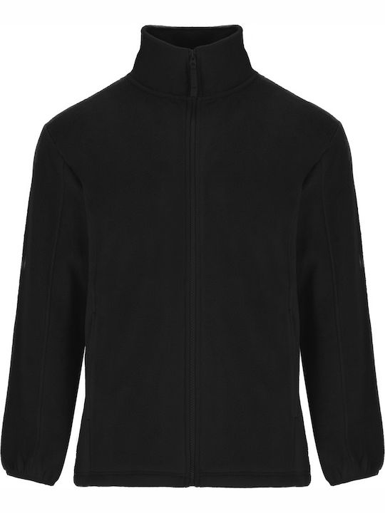 Artic Ανδρική Ζακέτα Fleece Μαύρη