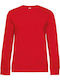 B&C Queen Women's Long Sleeve Promotional Blouse Red